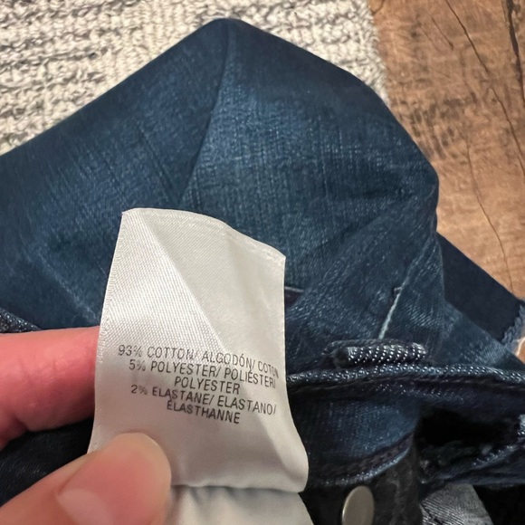 Hudson Nico mid rise supper skinny raw hem ankle jeans - Picture 5 of 15